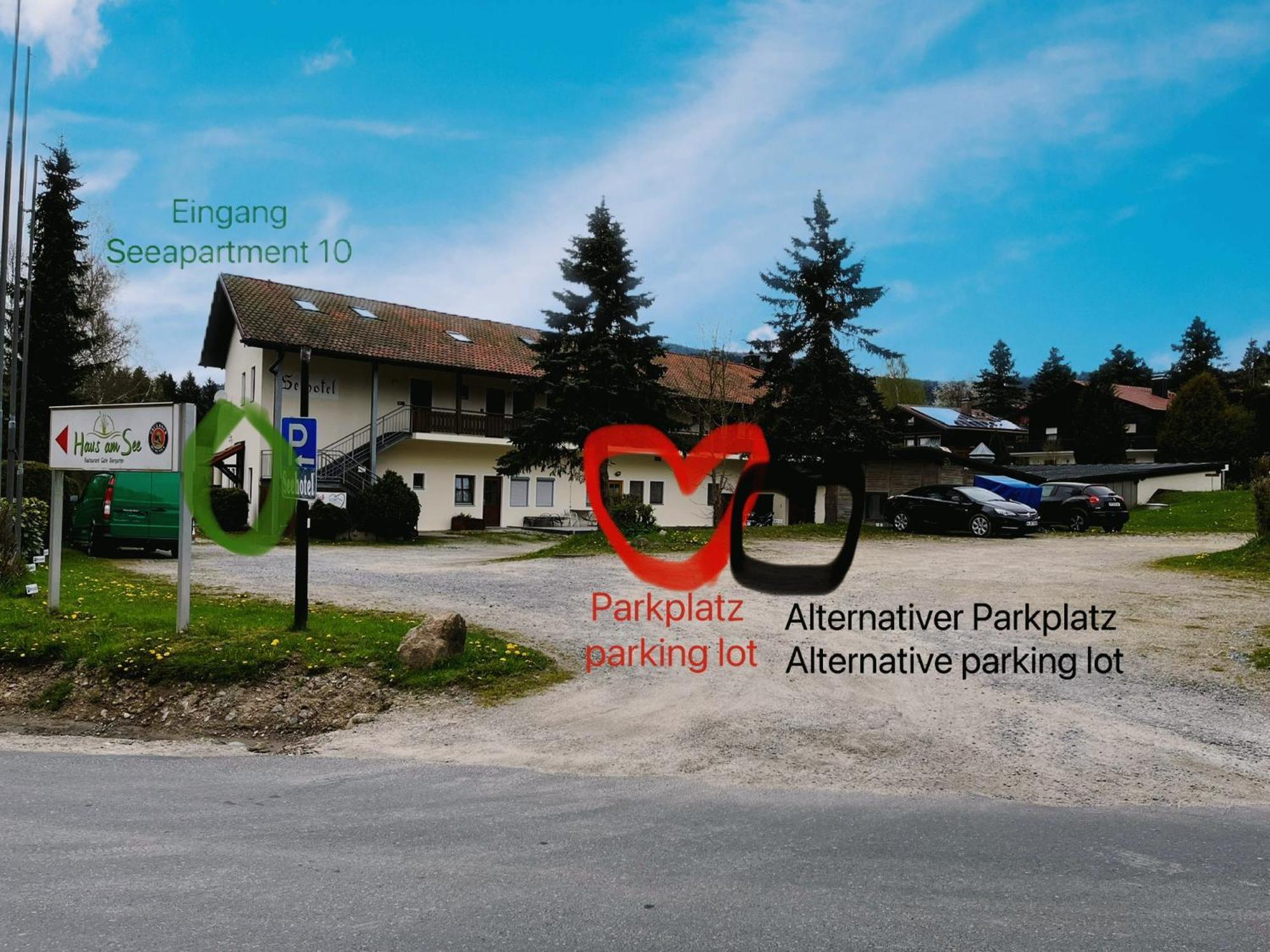 Gemuetliches Seeapartment Am Berg Arrach Exteriör bild